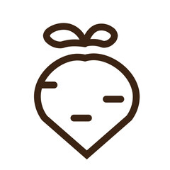 beets cook cooking food vegetable vegetables outline icon