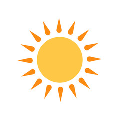 shining sun, spherical sun icon,cartoon text frame,Various circular speech bubbles, conversation