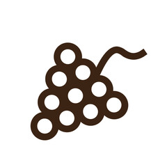 bunch of grapes fruit gather grapes grapes wine grapes outline icon