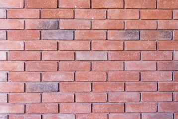 New red brick wall background texture