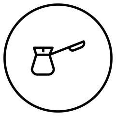 Obraz na płótnie Canvas coffee grinder icon