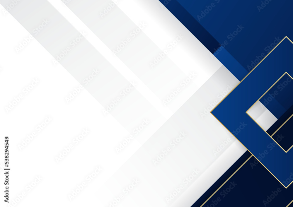 Aufkleber modern blue abstract background for business presentation design template