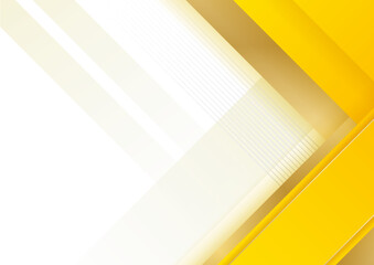 Modern orange yellow white abstract background for business presentation design template