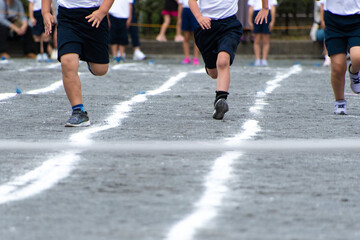 Fototapeta premium 小学生のスポーツ