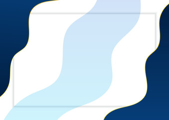 Modern blue abstract background for business presentation design template