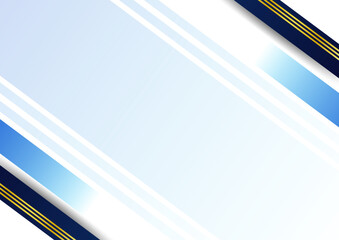 Modern blue abstract background for business presentation design template