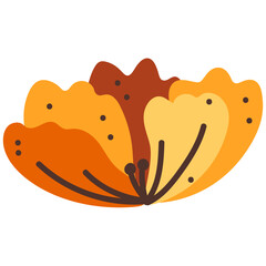 Hand drawn Autumn Branch, Plant, Leaf, Flower and Floral Elements