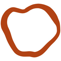 Hand drawn abstract doodle line