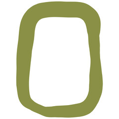 Hand drawn abstract doodle line