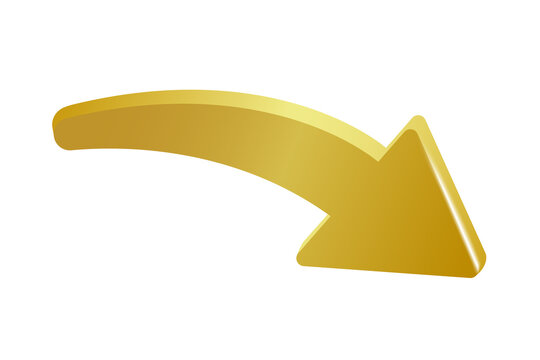 gold arrow