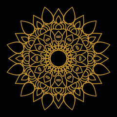 spiritual symbol round ornament Mandala