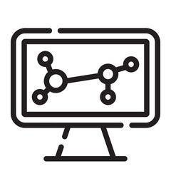 Chromosome line icon