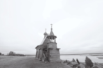 wooden church russian north architecture religion orthodoxy