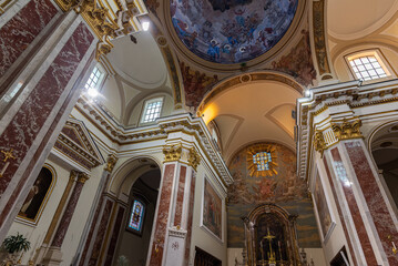 Isernia, Molise. The Cathedral of St. Peter the Apostle
