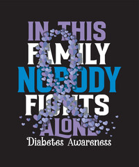 Diabetes Awareness Funny Design