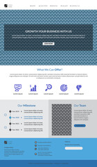 Email Business Newsletter Design Template