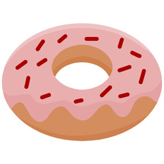 donut with sprinkles