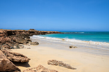View on Atlantic Ocean from Ervatao Beach