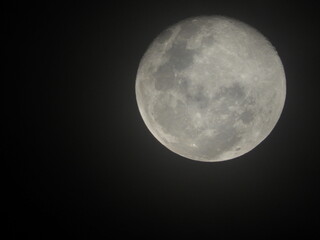 full moon picture taken with nikon b700 at indonesia east java
