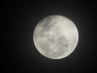 full moon picture taken with nikon b700 at indonesia east java