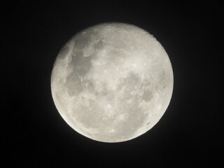 full moon picture taken with nikon b700 at indonesia east java