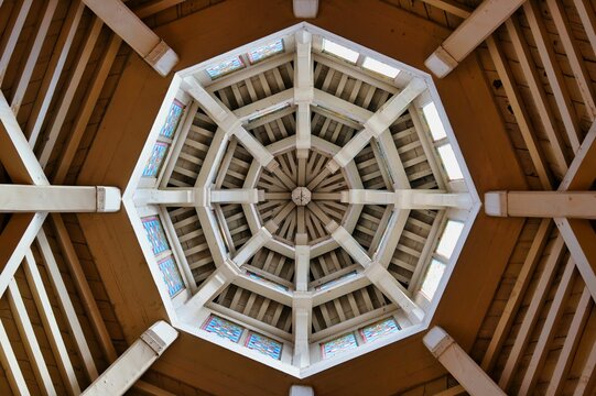 Ceiling of the Holy Savior's Cathedral in Beijing, the former site of the Chinese Anglican Church