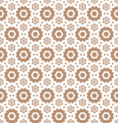 Geometric pattern. Seamless vector background. Ethnic graphic design.