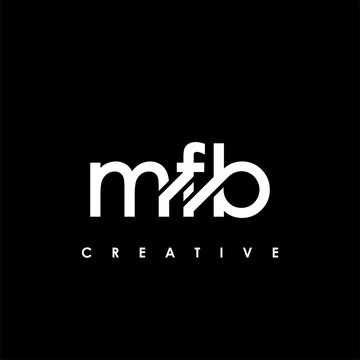 MFB Letter Initial Logo Design Template Vector Illustration