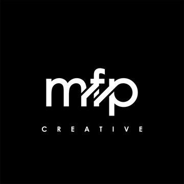 MFP Letter Initial Logo Design Template Vector Illustration