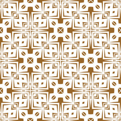 Fototapeta premium Geometric pattern. Seamless vector background. Ethnic graphic design.