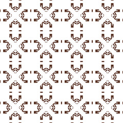 Geometric pattern. Seamless vector background. Ethnic graphic design.