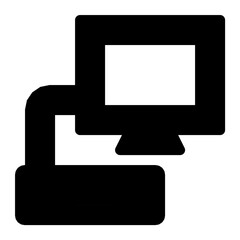 Computer Vector Icon