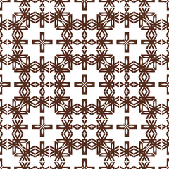 Geometric pattern. Seamless vector background. Ethnic graphic design.