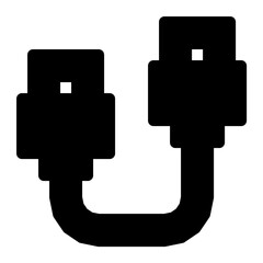 Usb Plug Vector Icon