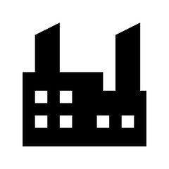 Factory Vector Icon