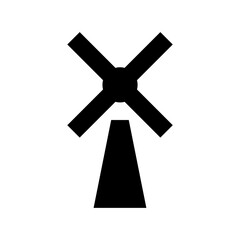 Windmill Vector Icon