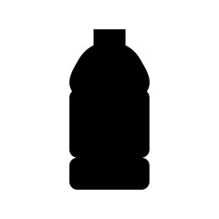Plastic Bottle Vector Icon 