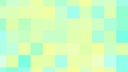 Blue and yellow harmony pixelated background