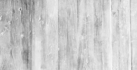 White wooden background or texture