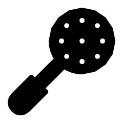Skimmer Utensil Vector Icon