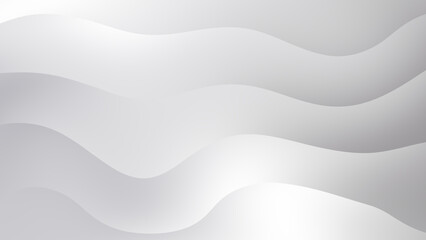 Abstract white background. White colored texture lines with shades and gradient surface. Decorative, art, design concept.