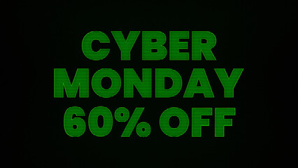 Cyber Monday 60 Percent Off