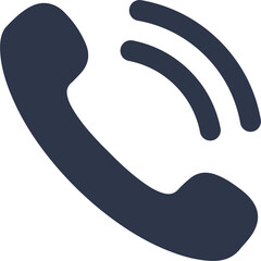 Ringing phone simple icon. Smartphone ringing sign. Smartphone or mobile phone ringing illustration.