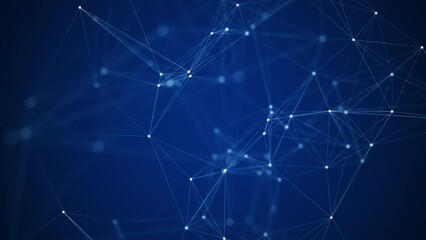 Ai network plexus technology background - Powered by Adobe