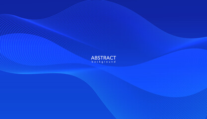 abstract blue background, Blue banner