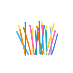 Colorful Candles