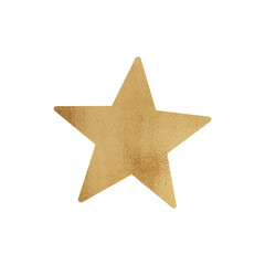 Gold Metallic Star