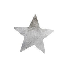 Silver Metallic Star