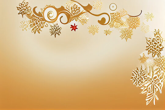 Weihnachtskarte Hintergrund mit Textfreiraum, Illustration