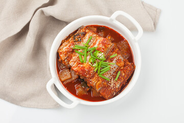 Cooking, food, braised hairtail, food ingredients, Korean food, Korean food, Korean food, hairtail, fish,요리, 음식,조림,갈치조림, 식재료, 한식, 한국음식 ,한국요리,갈치,생선,